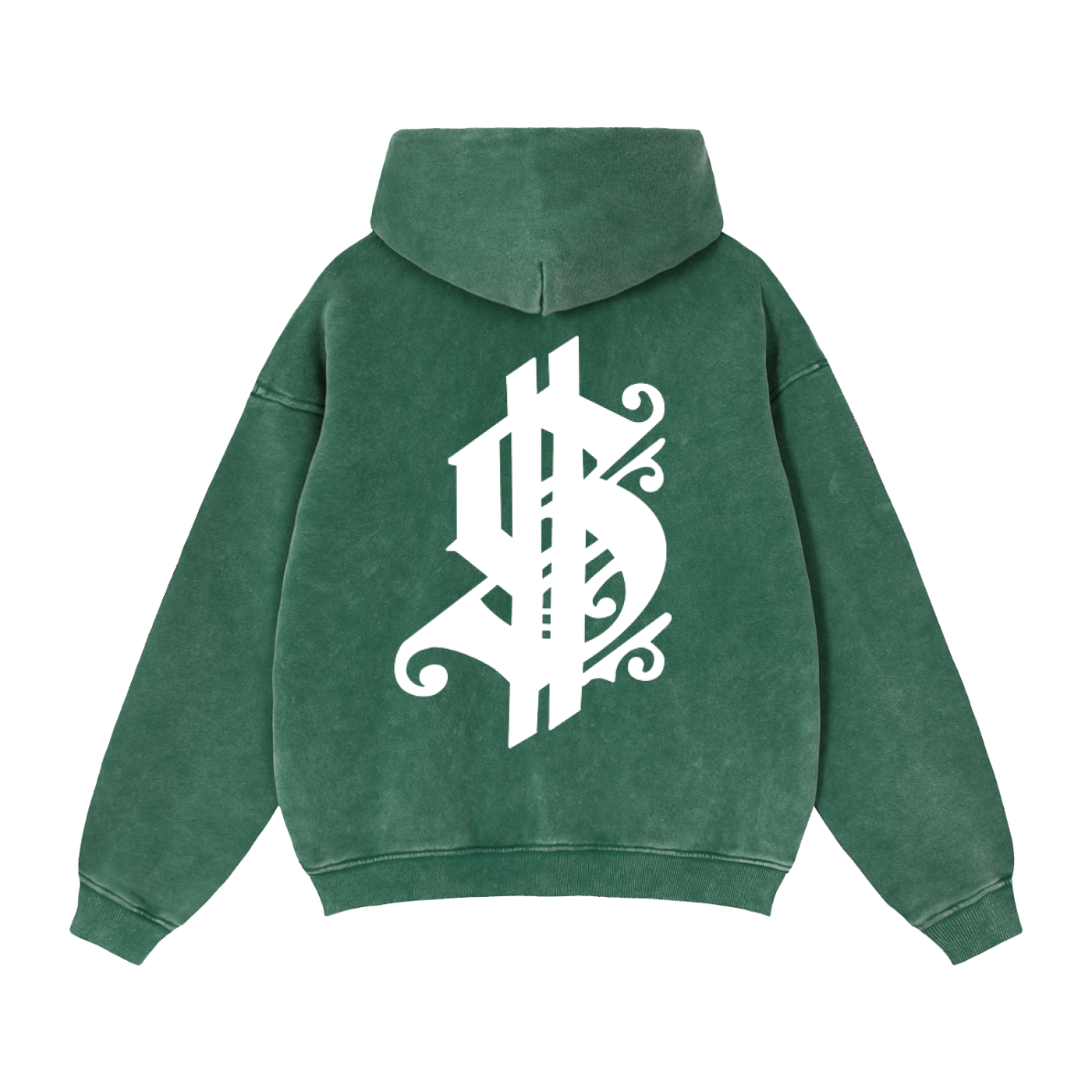 Zip-Through Boxy Fleece Hoodie
