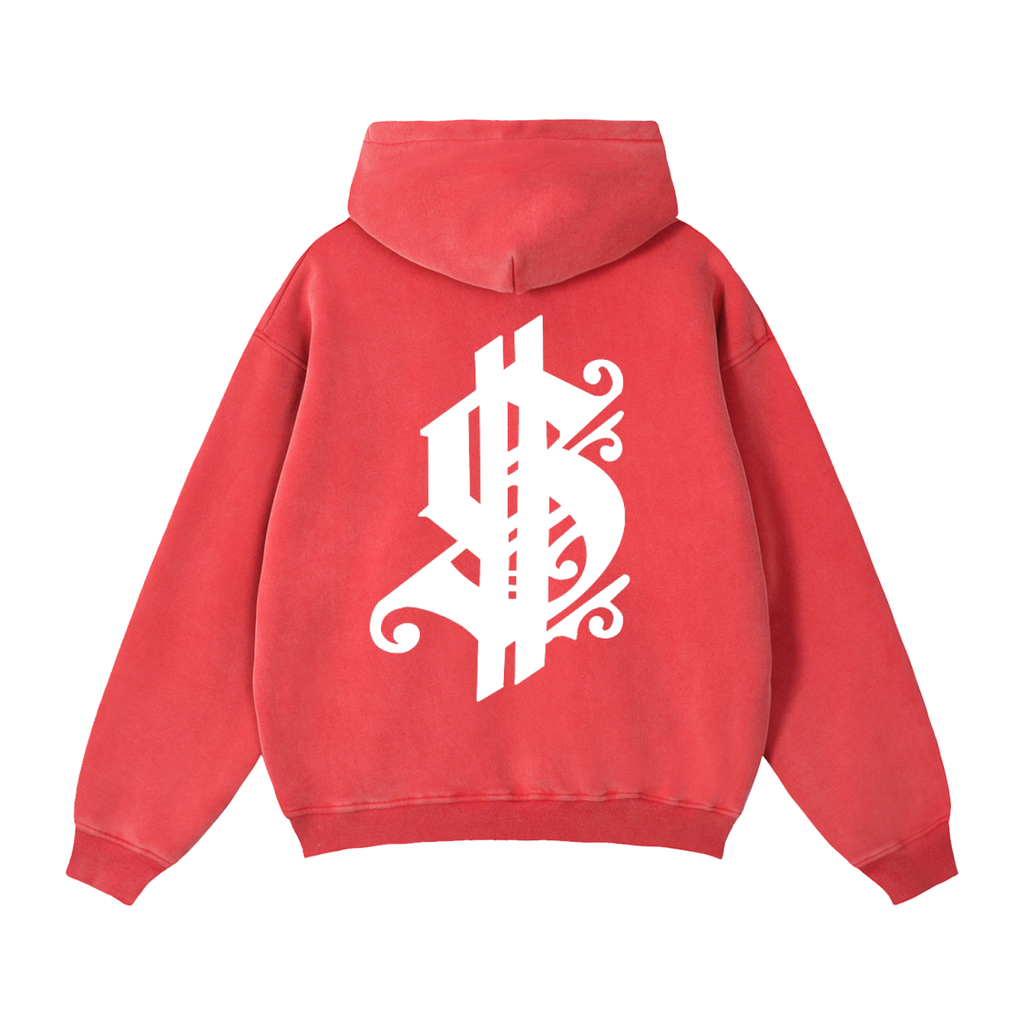 Zip-Through Boxy Fleece Hoodie