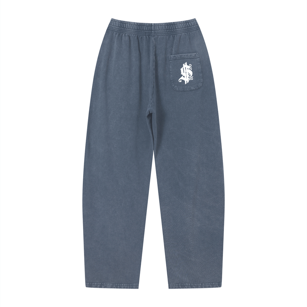 Unisex Vintage Wash Loose Sweatpants