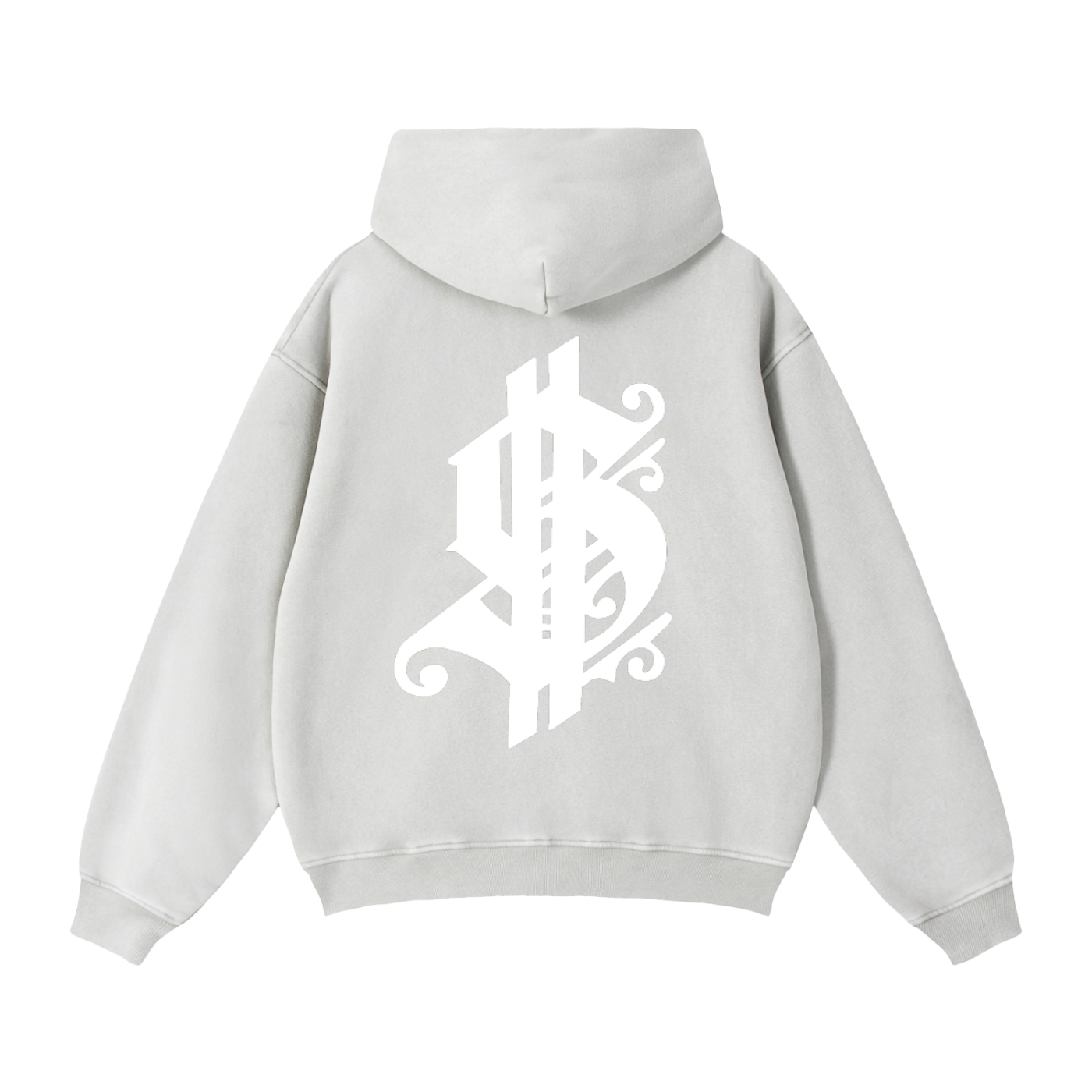 Zip-Through Boxy Fleece Hoodie