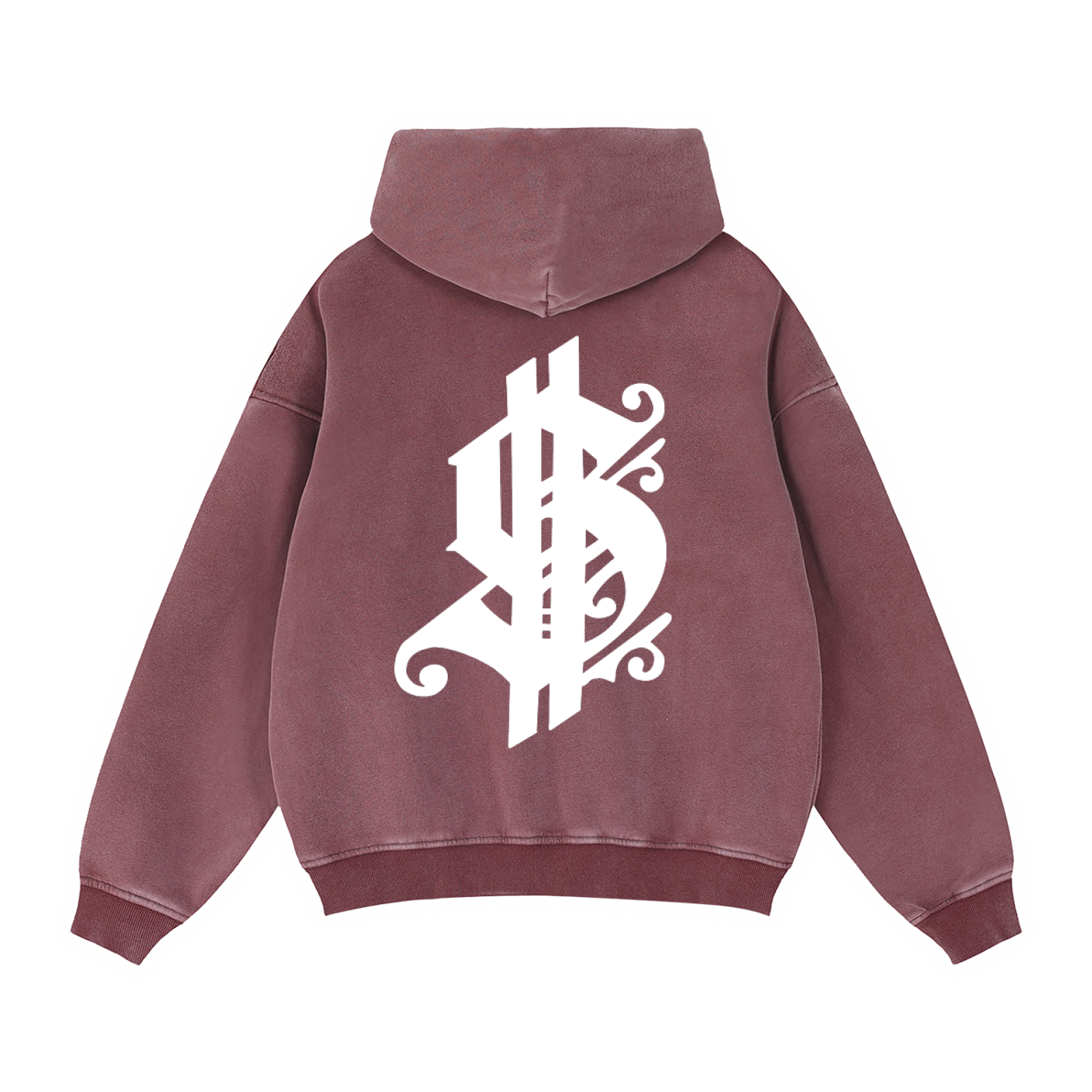 Zip-Through Boxy Fleece Hoodie